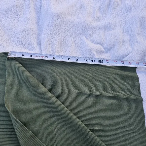 RAISECOM Sleeveless Knit Maxi Sweater Dress Mock Neck Ribbed Army Green size xl