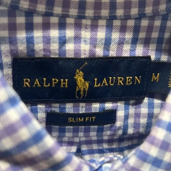 Ralph Lauren checkered dress shirt
