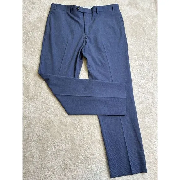 ralph lauren checkered slim fit slacks sz 38x30
