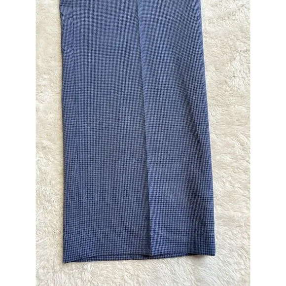 ralph lauren checkered slim fit slacks sz 38x30