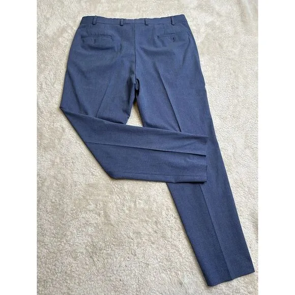 ralph lauren checkered slim fit slacks sz 38x30