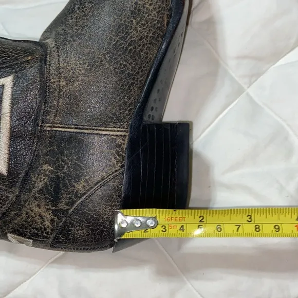 RARE Old Gringo Camelot Leather Cross Motif Cowgirl Western Boot size 9