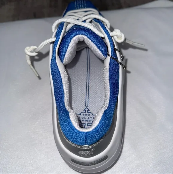 RARE Timberland Water Evacuation System Blue Sneakers Shoes- Men's Size 11