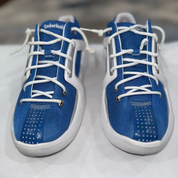 RARE Timberland Water Evacuation System Blue Sneakers Shoes- Men's Size 11