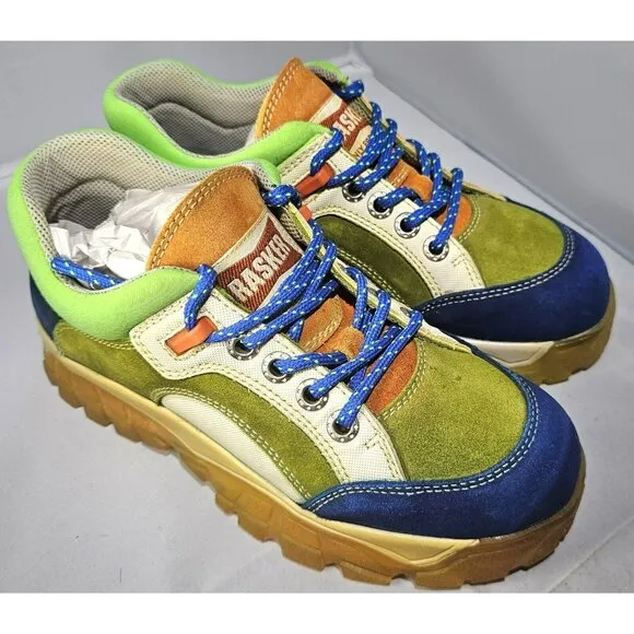 Rasker Only For Rebel Women’s Multicolor Suede Game Resistant Sneaker Size 8.5