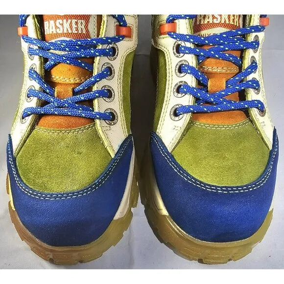 Rasker Only For Rebel Women’s Multicolor Suede Game Resistant Sneaker Size 8.5