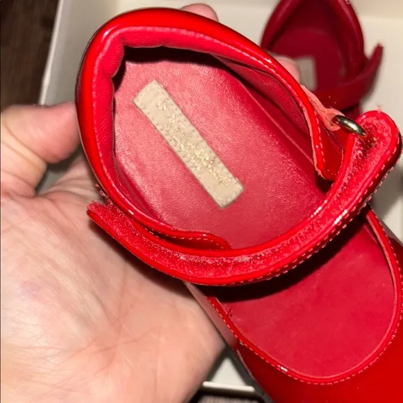 Red Patent Leather Kids Shoes