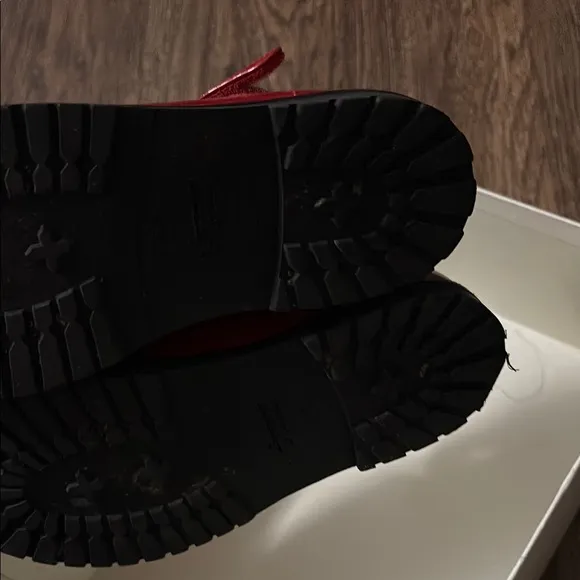 Red Patent Leather Kids Shoes
