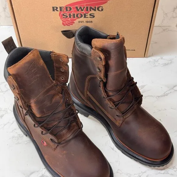 Red Wing 4200 Dynaforce Waterproof Boots (Steel Toe) 9D