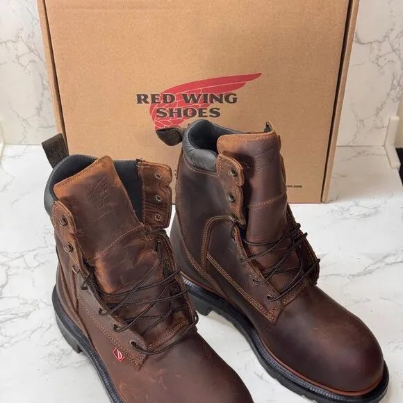 Red Wing 4200 Dynaforce Waterproof Boots (Steel Toe) 9D
