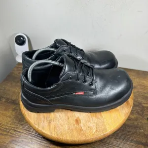Red Wing Black Oxford Oil Slip Resistant Mens Size 12 Shoes Sneakers 6633