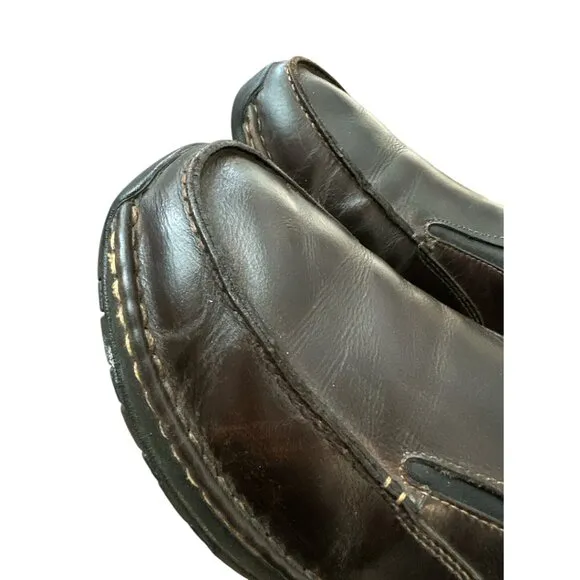 Red Wing Leather Slip on Shoes Men's size 11.5 Style 4054 Brown Slip Resistant