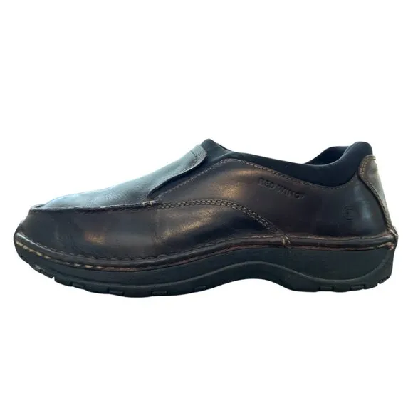 Red Wing Leather Slip on Shoes Men's size 11.5 Style 4054 Brown Slip Resistant