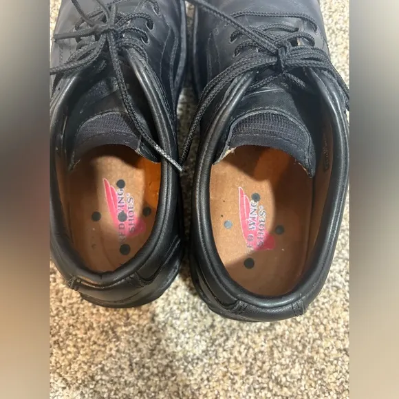Red Wing Shoes 8703 Work Oxford Mens Work Sz 9 D Black Oil Slip Resistant