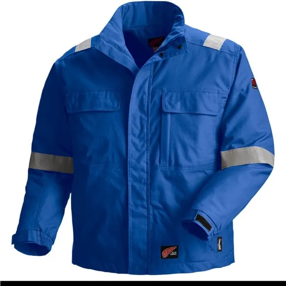 Red Wing Shoes Fire-Resistant Oil Field Tow Truck Parka Ultra-Soft Sz XXL-T NEW