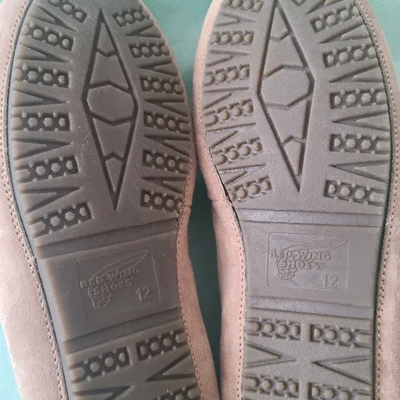 Red Wing Shoes Women's Bella Leather/ Fur Slippers Sz  12
