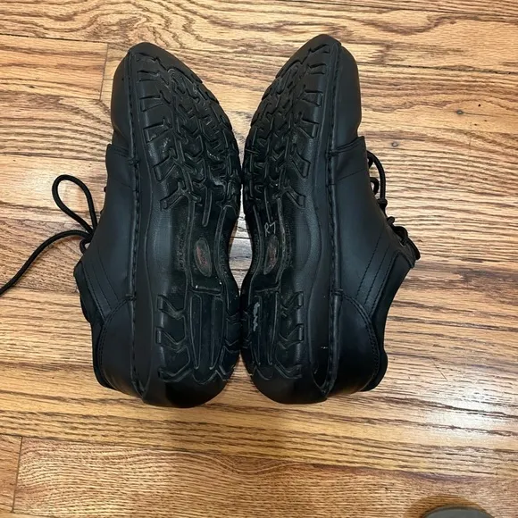 Red Wing Women’s Steel Toe Safety Shoes Size 9 Black Lace Up Leather