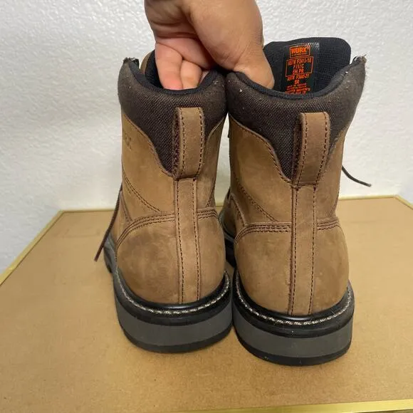 Red Wing Worx Womens Work Shoes Size 11M Axil Waterproof CSA Safety Toe Boot