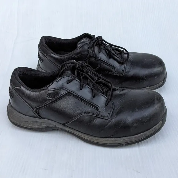REDWING 6712 Mens black leather safety toe loafers sneakers Work Shoes