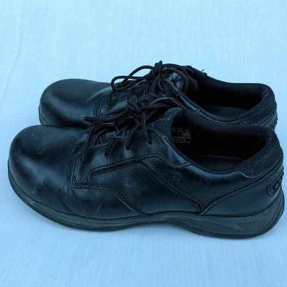 REDWING 6712 Mens black leather safety toe loafers sneakers Work Shoes
