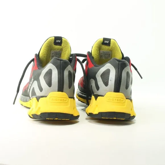 Reebok Cross Trainer Sneaker Women's 6-6.5 Men's Size 5 EU 36.5 Red Yellow Black