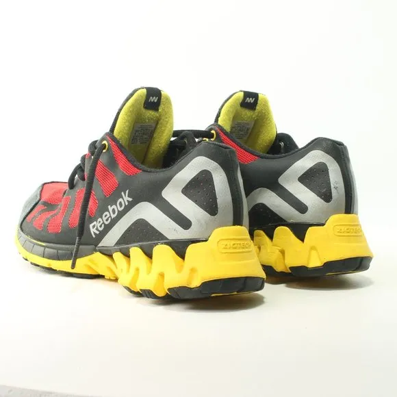 Reebok Cross Trainer Sneaker Women's 6-6.5 Men's Size 5 EU 36.5 Red Yellow Black