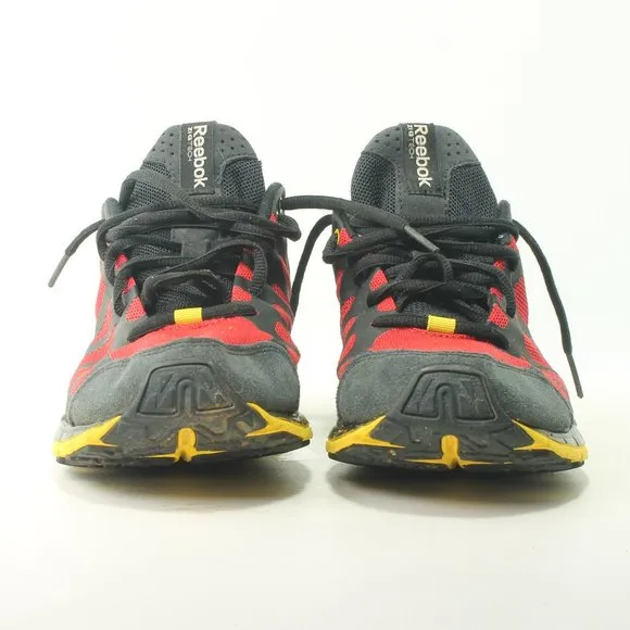 Reebok Cross Trainer Sneaker Women's 6-6.5 Men's Size 5 EU 36.5 Red Yellow Black
