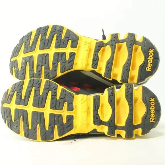 Reebok Cross Trainer Sneaker Women's 6-6.5 Men's Size 5 EU 36.5 Red Yellow Black