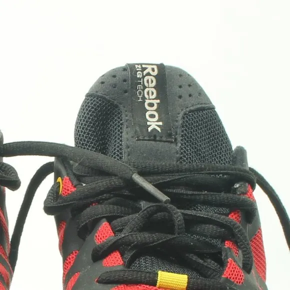 Reebok Cross Trainer Sneaker Women's 6-6.5 Men's Size 5 EU 36.5 Red Yellow Black