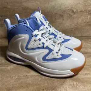 Reebok Galaxy1 White Blue Patent Leather Basketball Shoes Mens Size 8-13