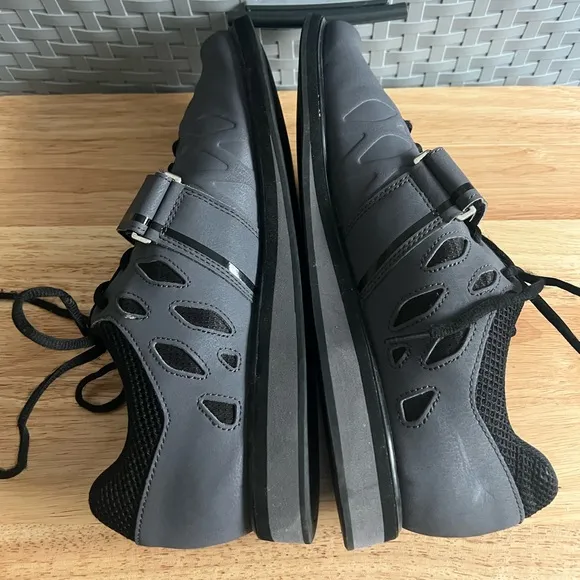 Reebok Lifter PR Men's Gray/Black Weightlifting Cross Trainer Shoes BD2631 Sz 10