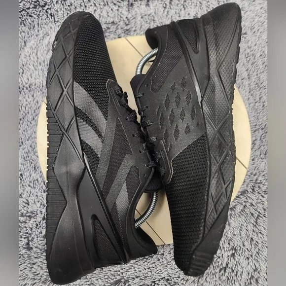 Reebok Nanoflex TR Shoes Cross Trainer Weightlifting Black Men's Size 10.5