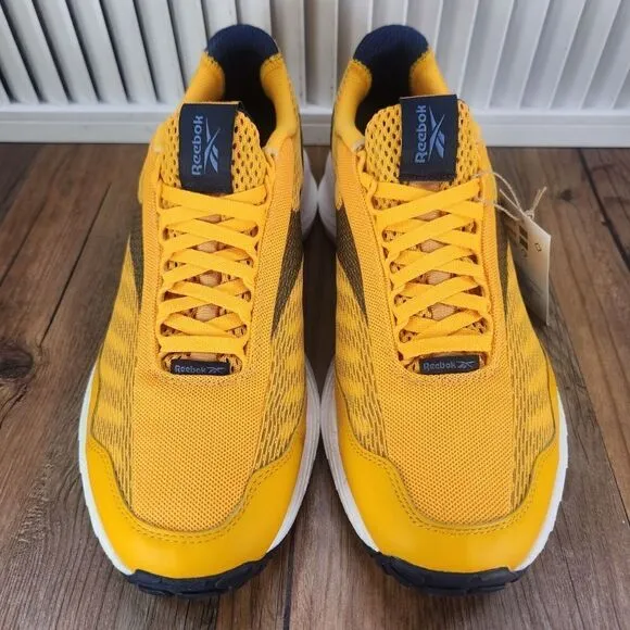Reebok Speed 21 TR Men Sz 10 Yellow Athletic Gym Workout Trainers Sneakers Shoes