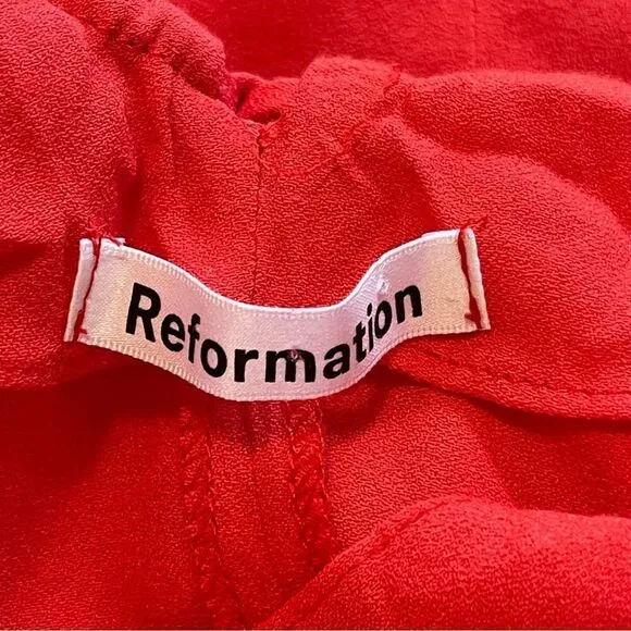 Reformation Dover Dress Hot Days in Size 2