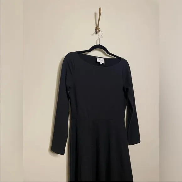 Reformation Wiley Knit Dress in Black