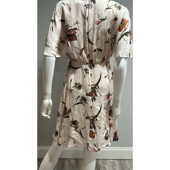 Reiss Floral Printed Day Dress Size 4