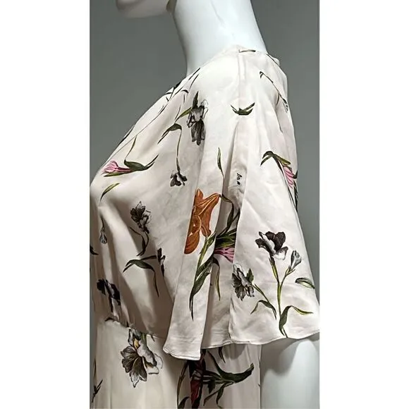 Reiss Floral Printed Day Dress Size 4