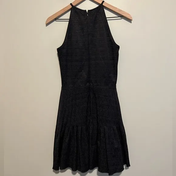 REISS Marelle Textured Pleated-Skirt Dress Women’s Size 2