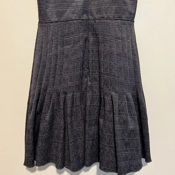 REISS Marelle Textured Pleated-Skirt Dress Women’s Size 2