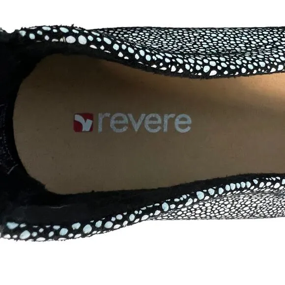 REVERE Australian High Quality Leather Ballet Demi Wedge Shoe  Size 11  NWOT