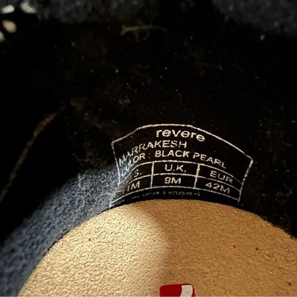 REVERE Australian High Quality Leather Ballet Demi Wedge Shoe  Size 11  NWOT
