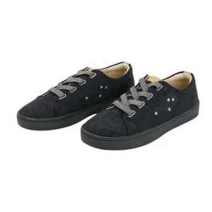 Revitalign Women's Malibu Sparkle Black Slip On Orthopedic Sneakers Size 8.5