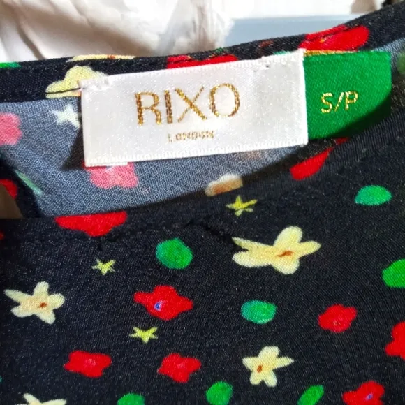 Rixo Floral Print Jess Dress