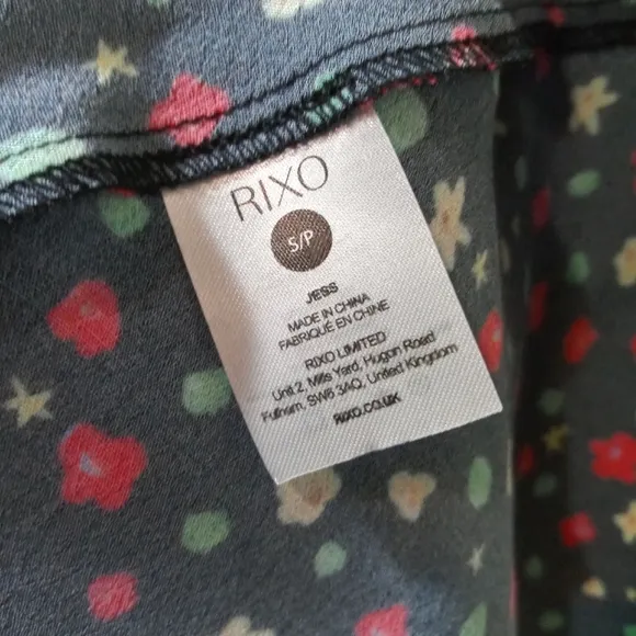 Rixo Floral Print Jess Dress