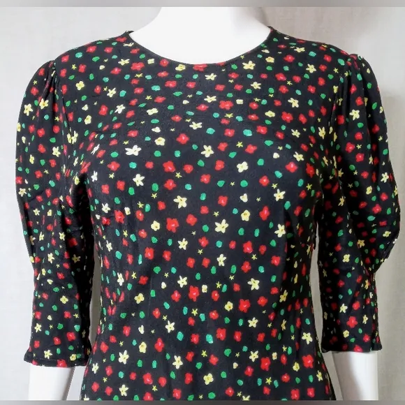 Rixo Floral Print Jess Dress