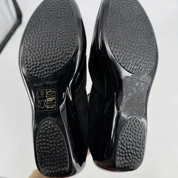 Robert Clergerie shoes womens 7.5 black patent leather mary jane heels workwear