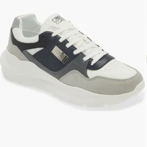 Roberto Cavalli White and Gray Lifestyle Sneakers