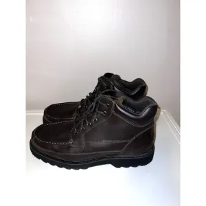 ROCKPORT Boots Mens Brown Leather Hydro Shield Waterproof Ankle K73087 Sz 14M