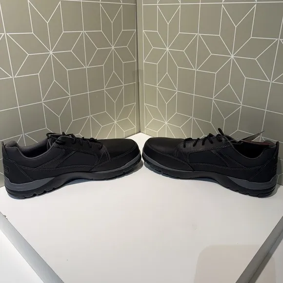 Rockport Works Black Steel Toe Slip Resistant Men's Sz 11.5 - NWT