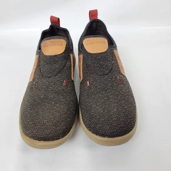 Rockport Works Mens Slip Resistant Shoes Sz 9.5